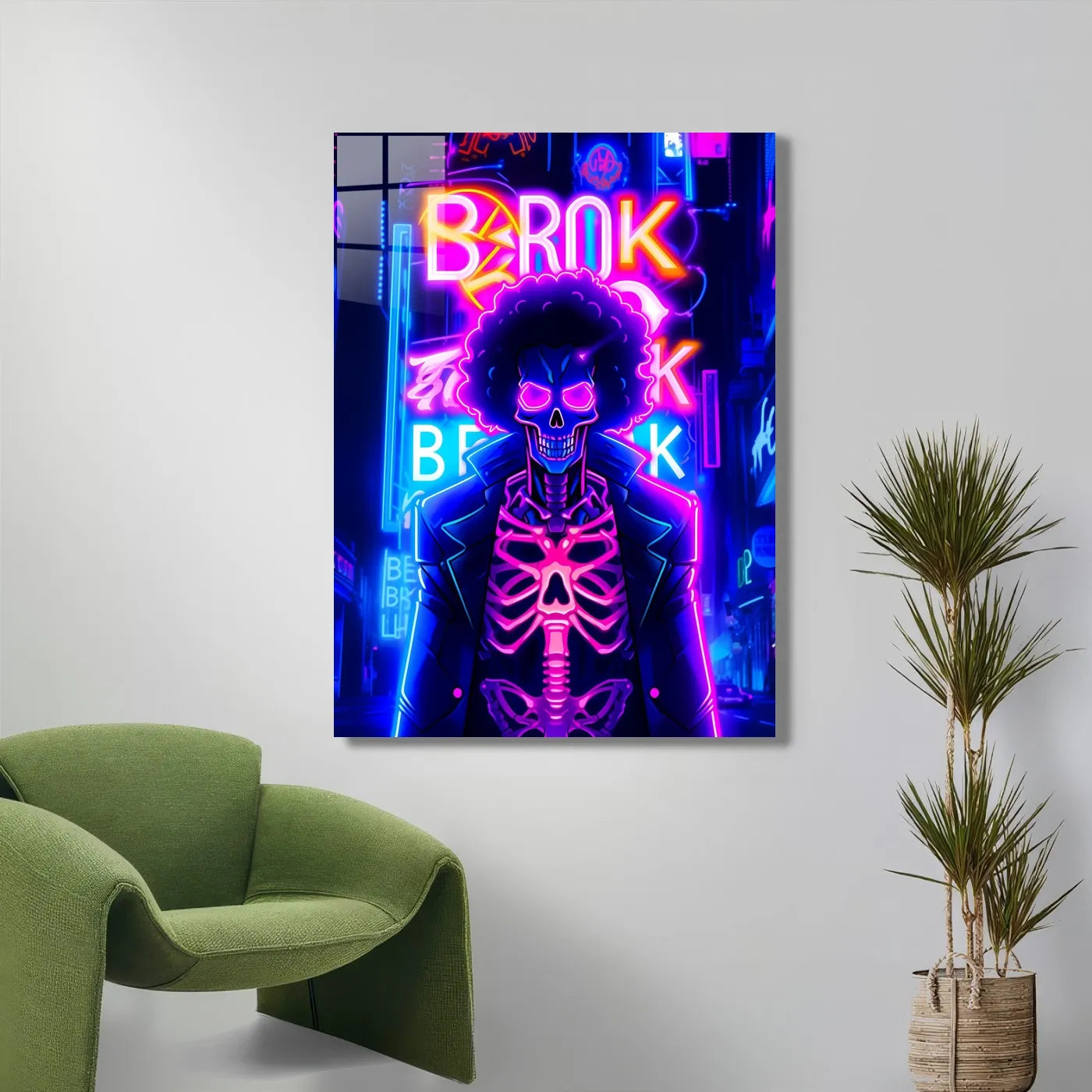 NeonSkeleton Brook Cyberpunk CO10197 - Image 5