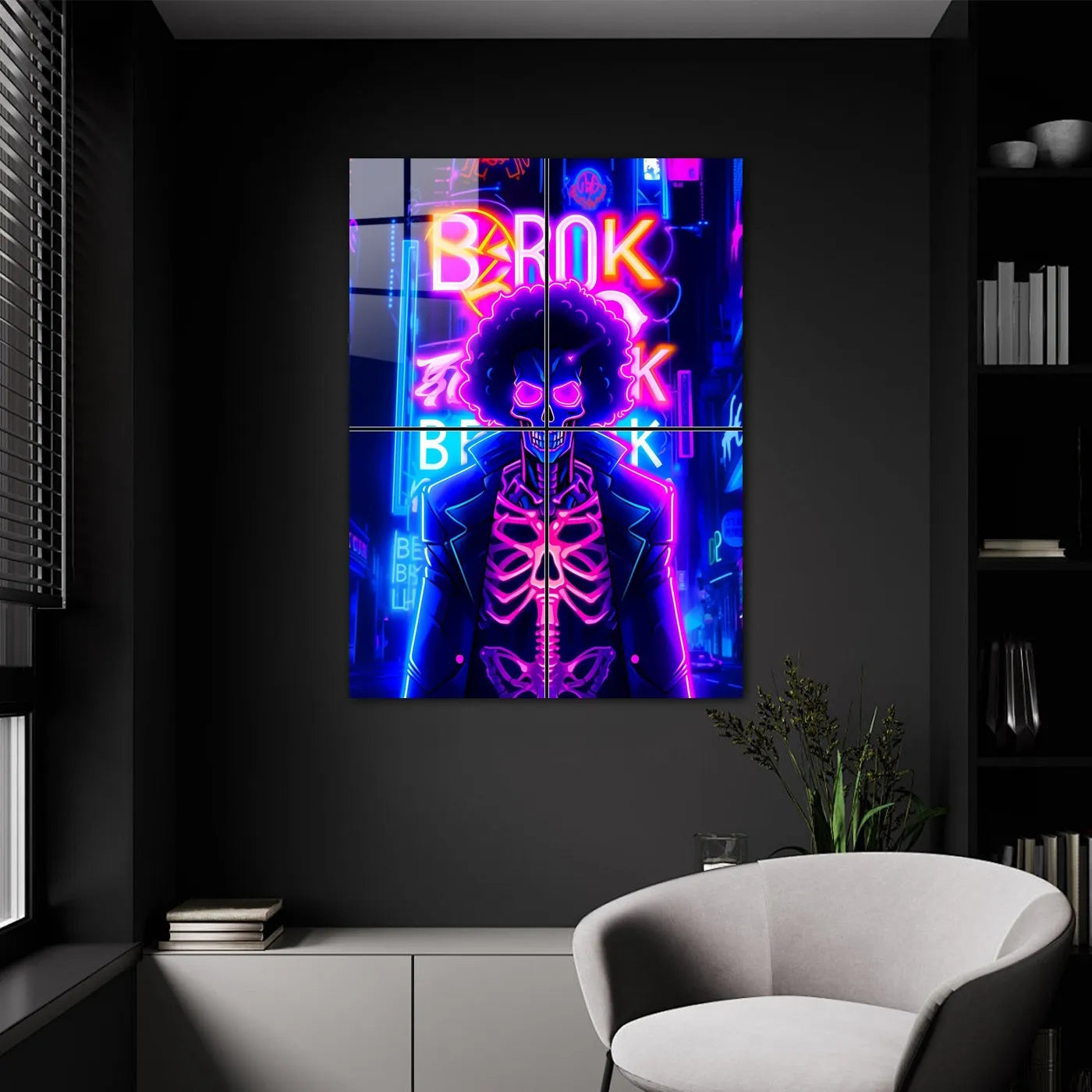 NeonSkeleton Brook Cyberpunk CO10197 - Image 9