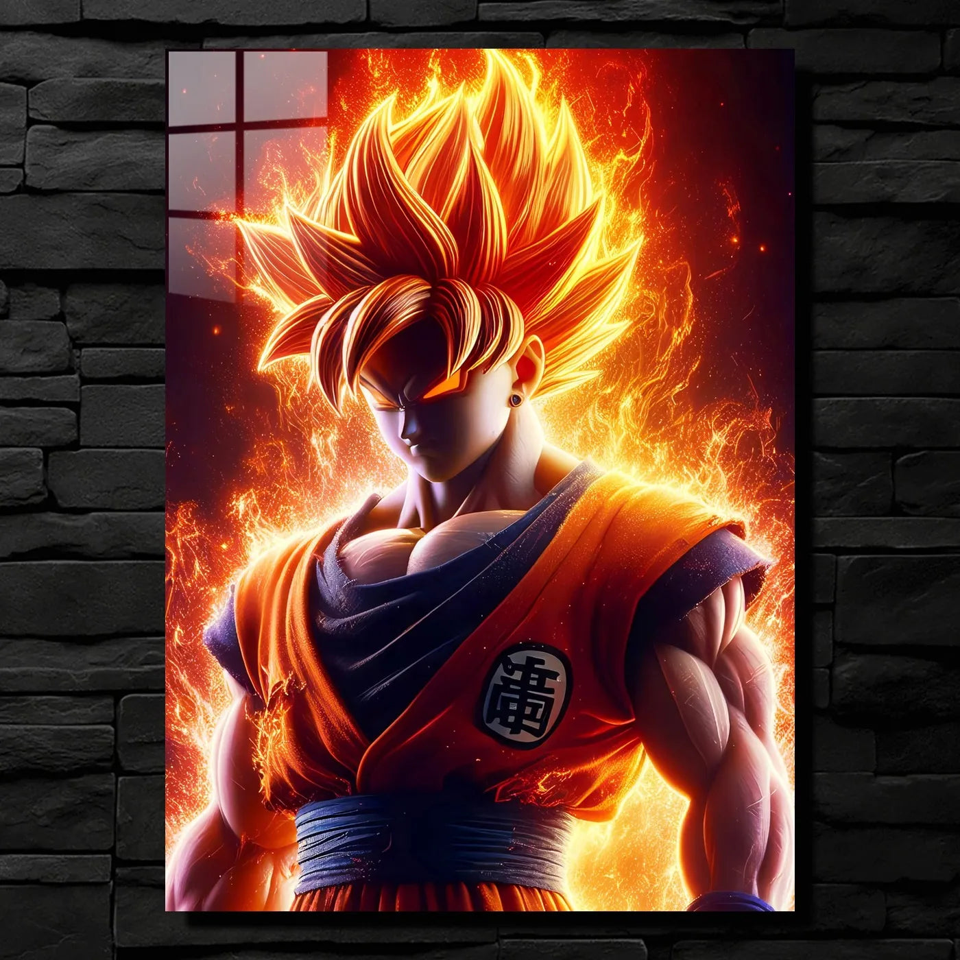 SuperSaiyan Goku Fiery CO13589 - Image 1