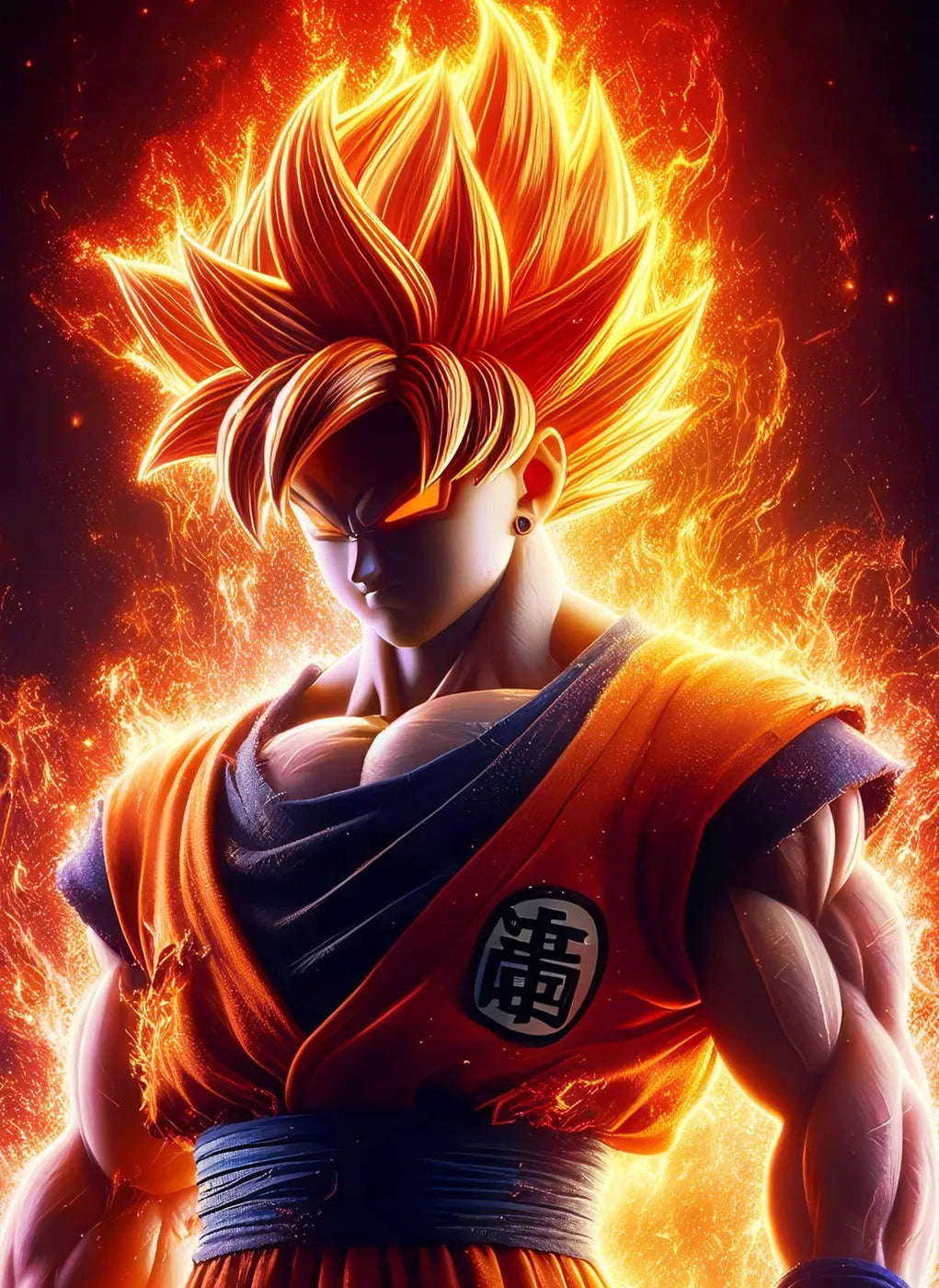 SuperSaiyan Goku Fiery CO13589 - Image 2