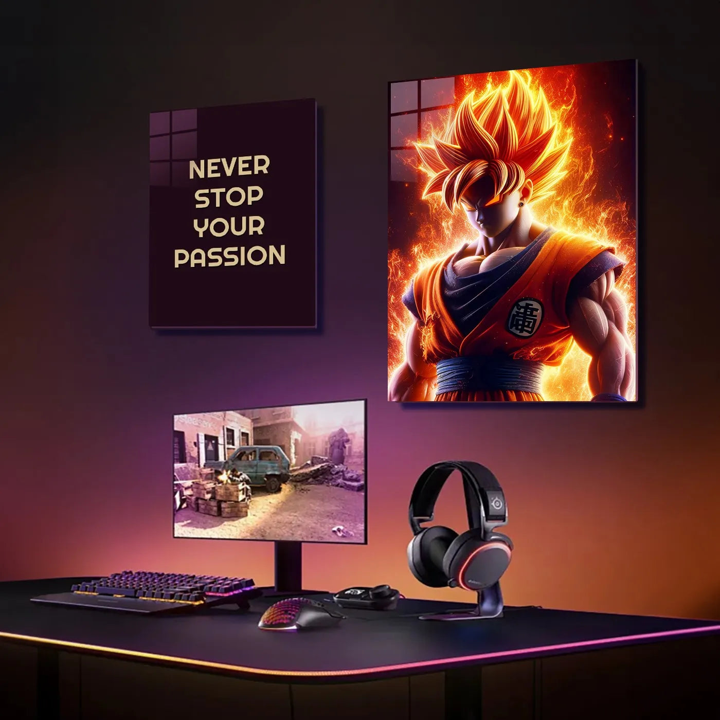 SuperSaiyan Goku Fiery CO13589 - Image 3