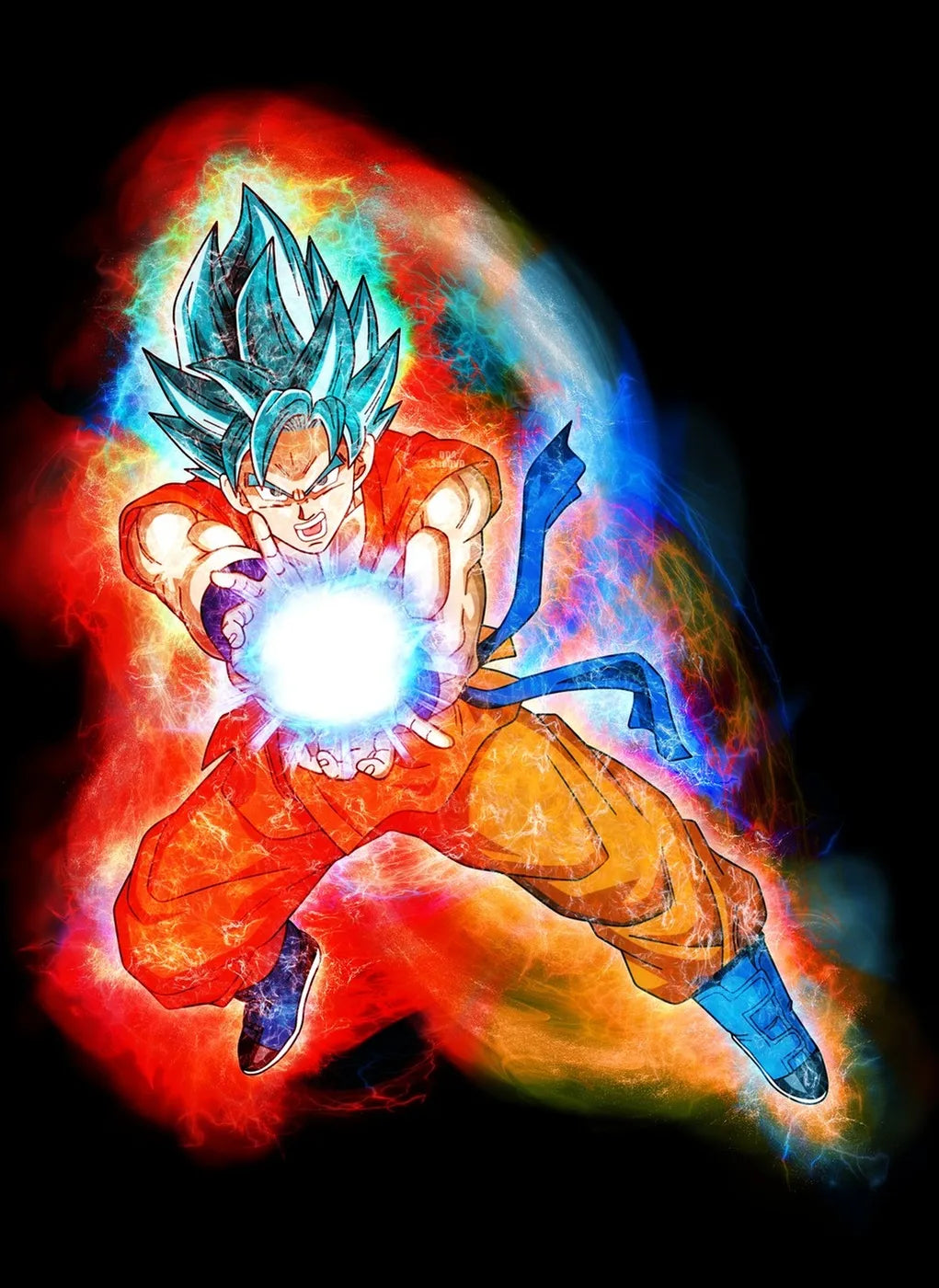 Z Goku SuperSaiyanBlueKamehameha CO13558 - Image 2
