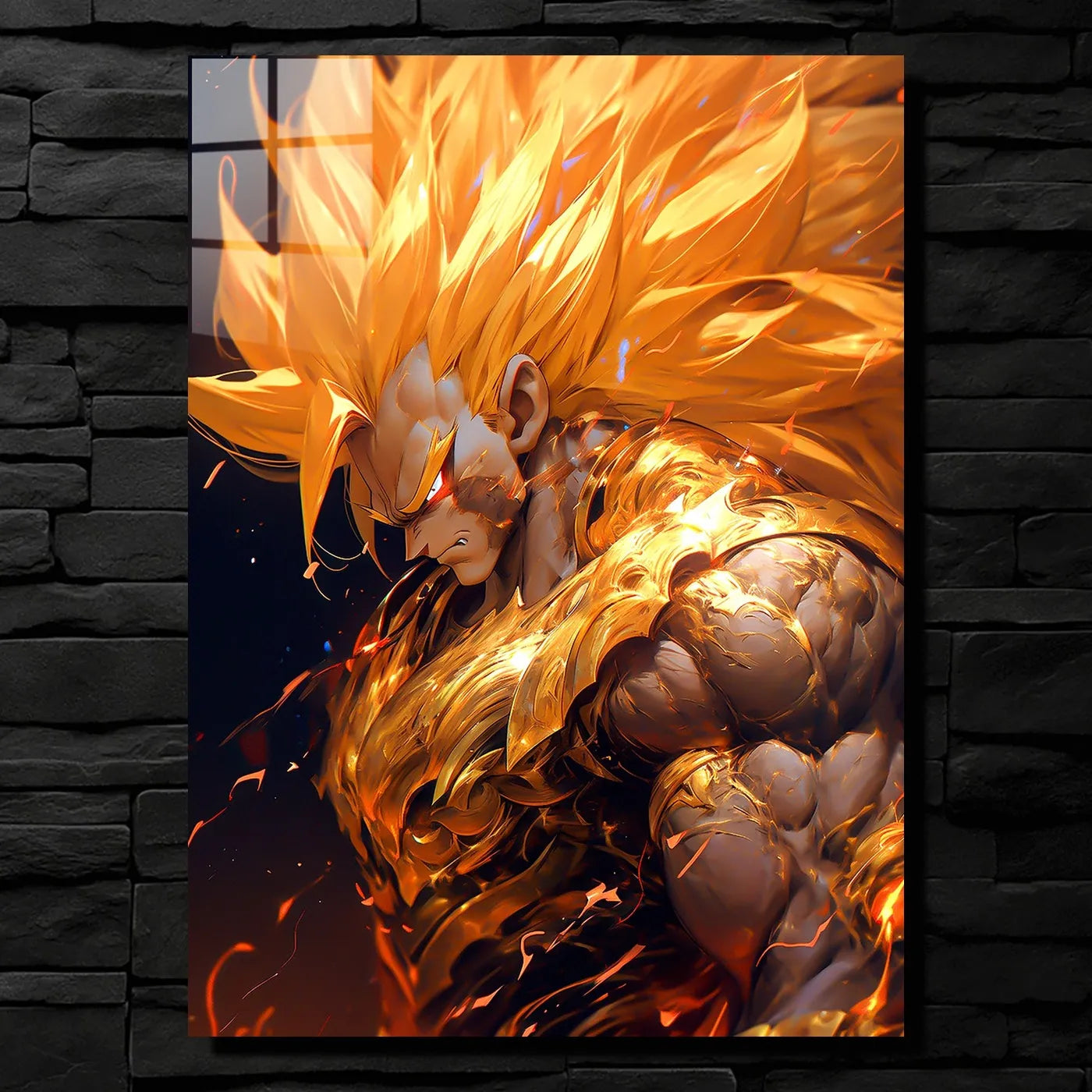 Golden Saiyan Goku Armored CO13533 - Image 1
