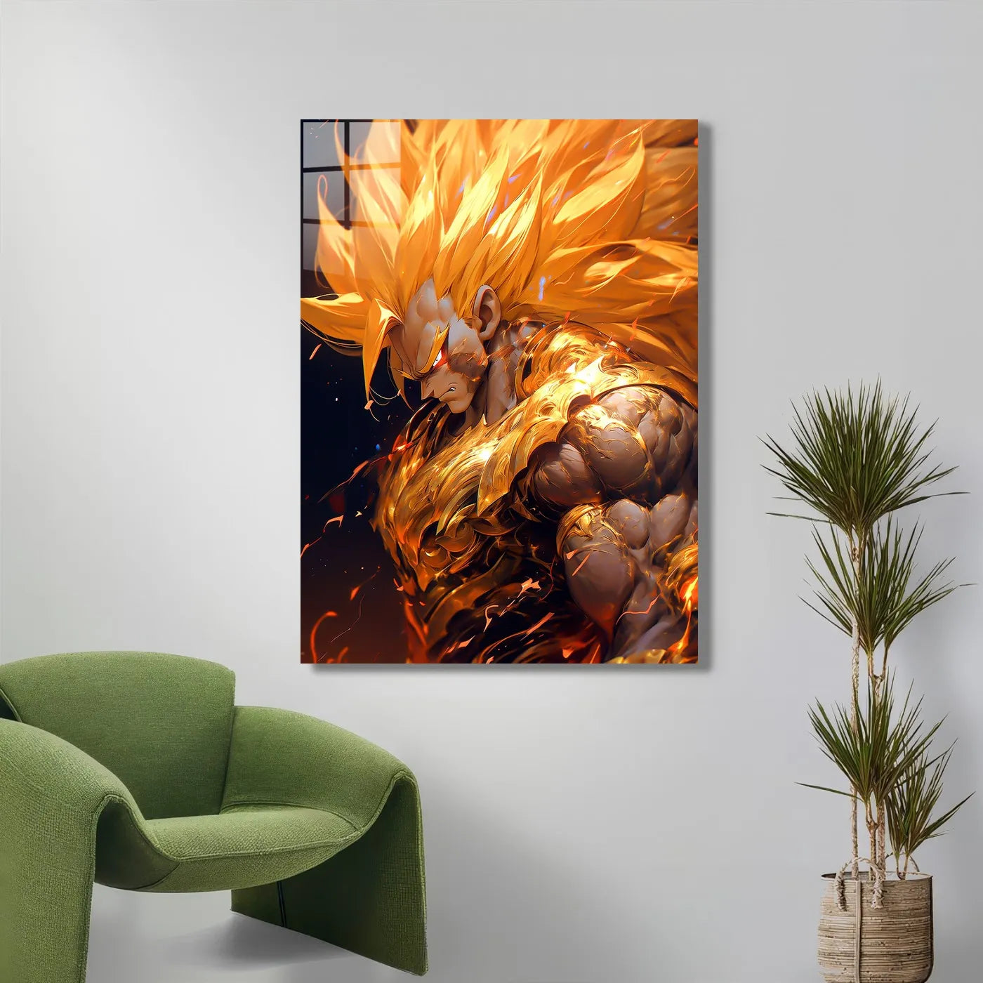Golden Saiyan Goku Armored CO13533 - Image 5
