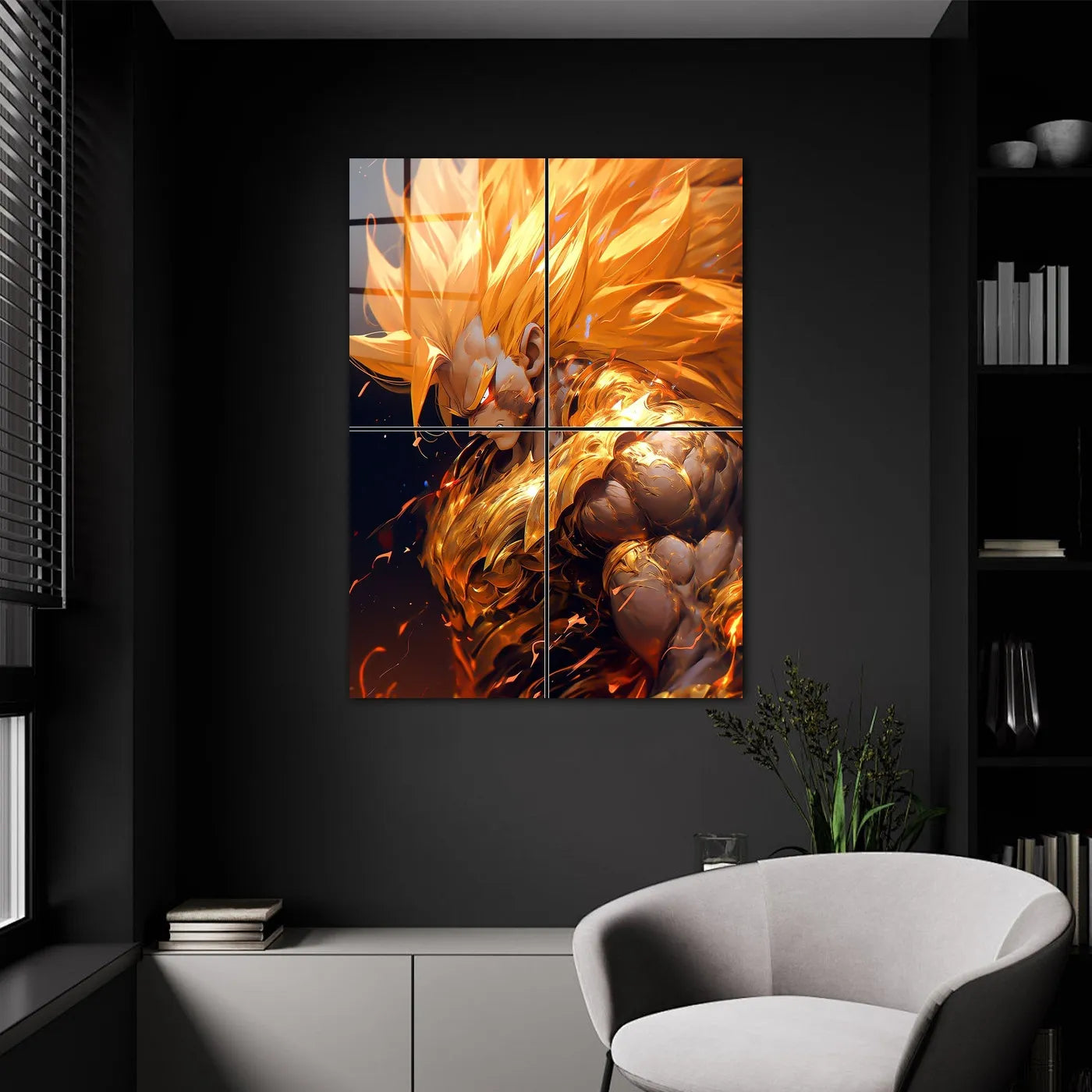 Golden Saiyan Goku Armored CO13533 - Image 9