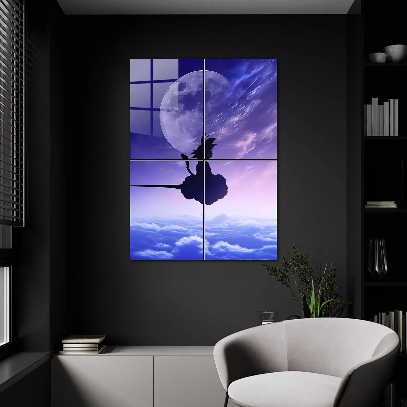 Moonlit Flight Goku Silhouetted CO13450 - Image 9
