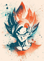 SplatterArt Goku Intense CO13441 - Image 2