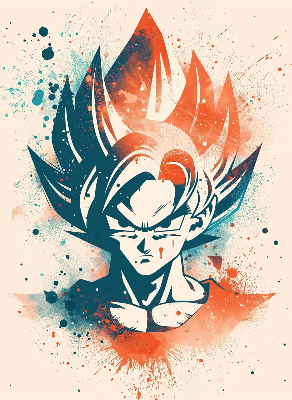 SplatterArt Goku Intense CO13441 - Image 2