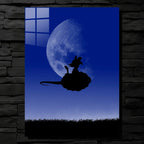 Moonlit Flight Goku Silhouetted CO13439 - Image 1