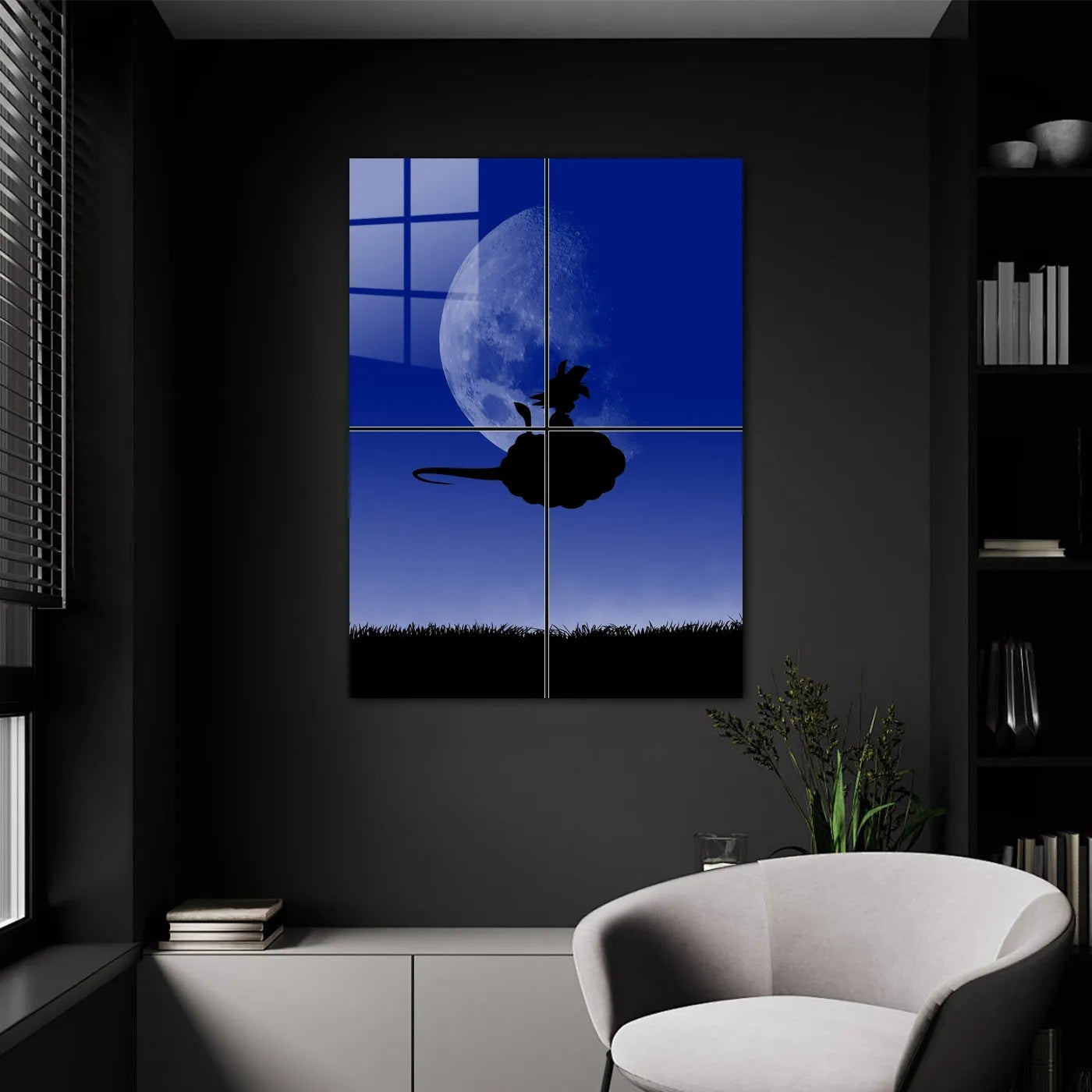 Moonlit Flight Goku Silhouetted CO13439 - Image 9