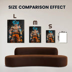 Super Saiyan Blue Goku Splatter Art CO13402 - Image 10