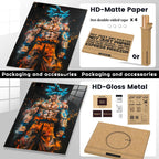 Super Saiyan Blue Goku Splatter Art CO13402 - Image 12