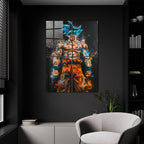 Super Saiyan Blue Goku Splatter Art CO13402 - Image 9