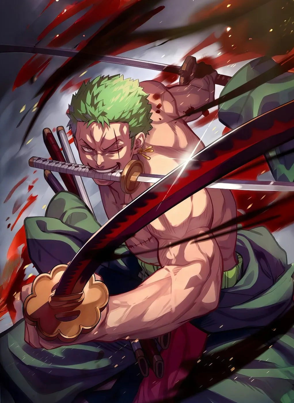 RoronoaZoro Fierce CO13720 - Image 2
