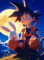 Moonlit Goku Rabbit Whimsical CO13391 - Image 2