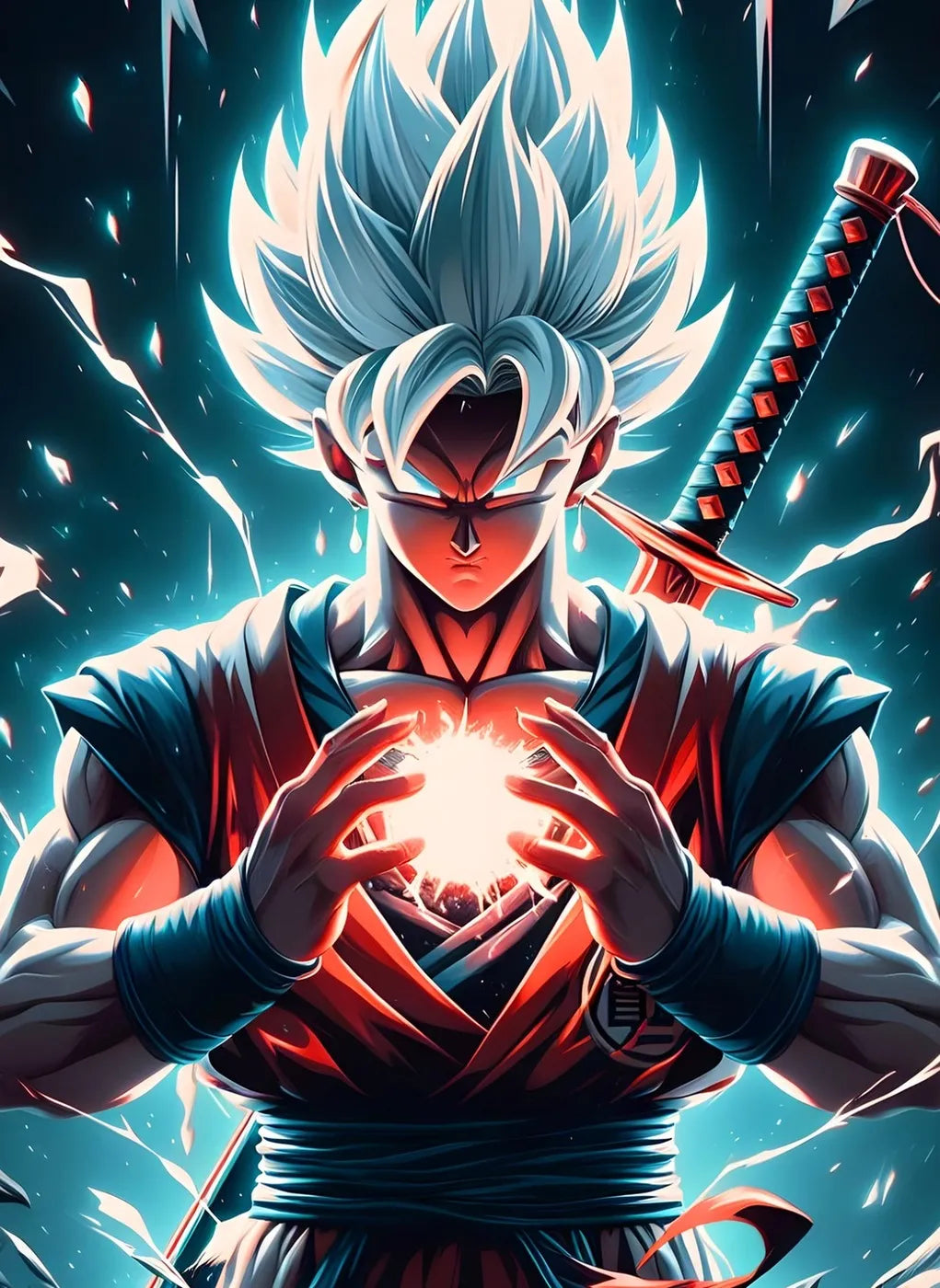 Super Saiyan Goku ChargingEnergy Powerful CO13123 - Image 2