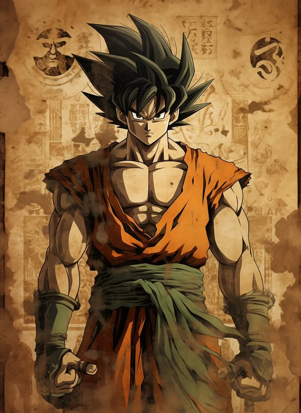 AncientScroll Goku Determined CO12134 - Image 2