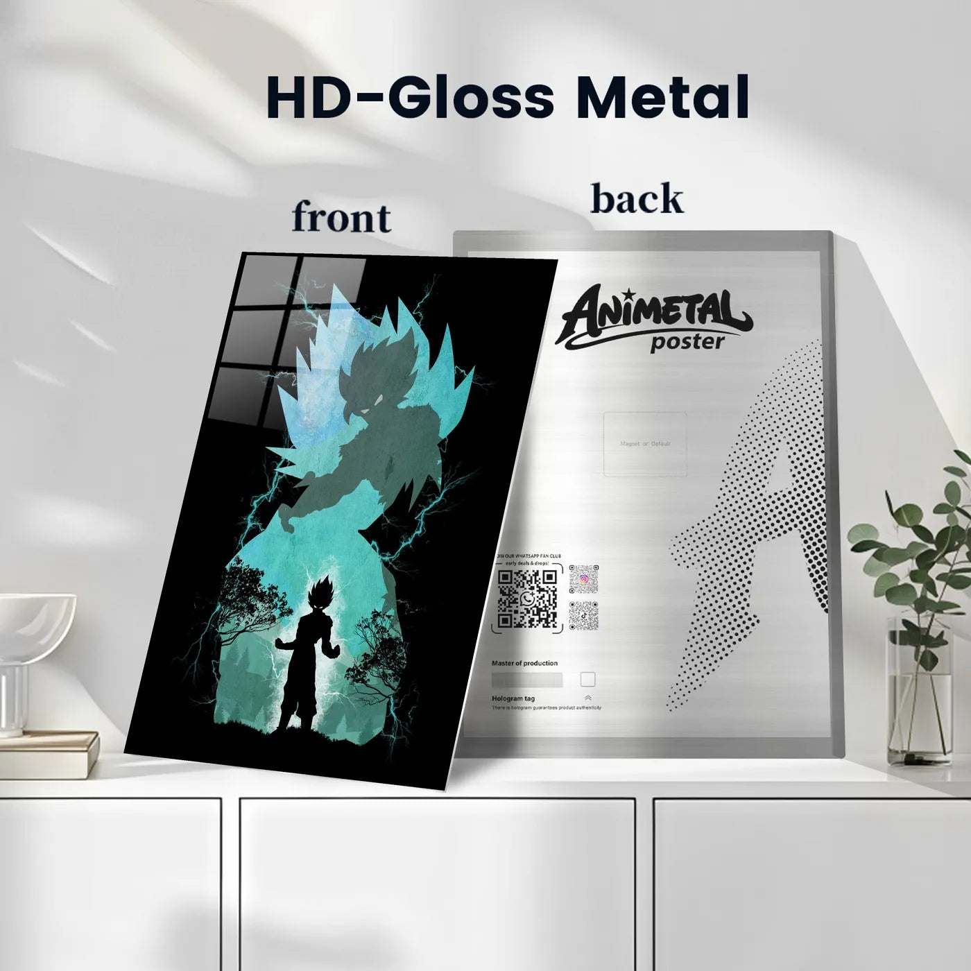 Super Saiyan Broly Goku Silhouette CO12130 - Image 6