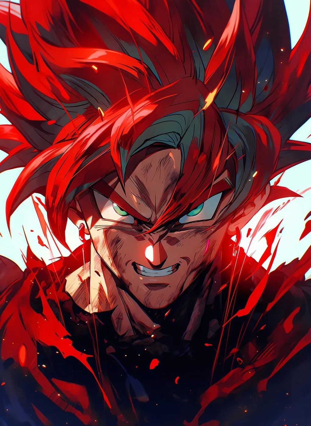 Z Goku SuperSaiyanRed CO12117 - Image 2