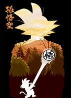 Goku Silhouette Forest CO12113 - Image 2