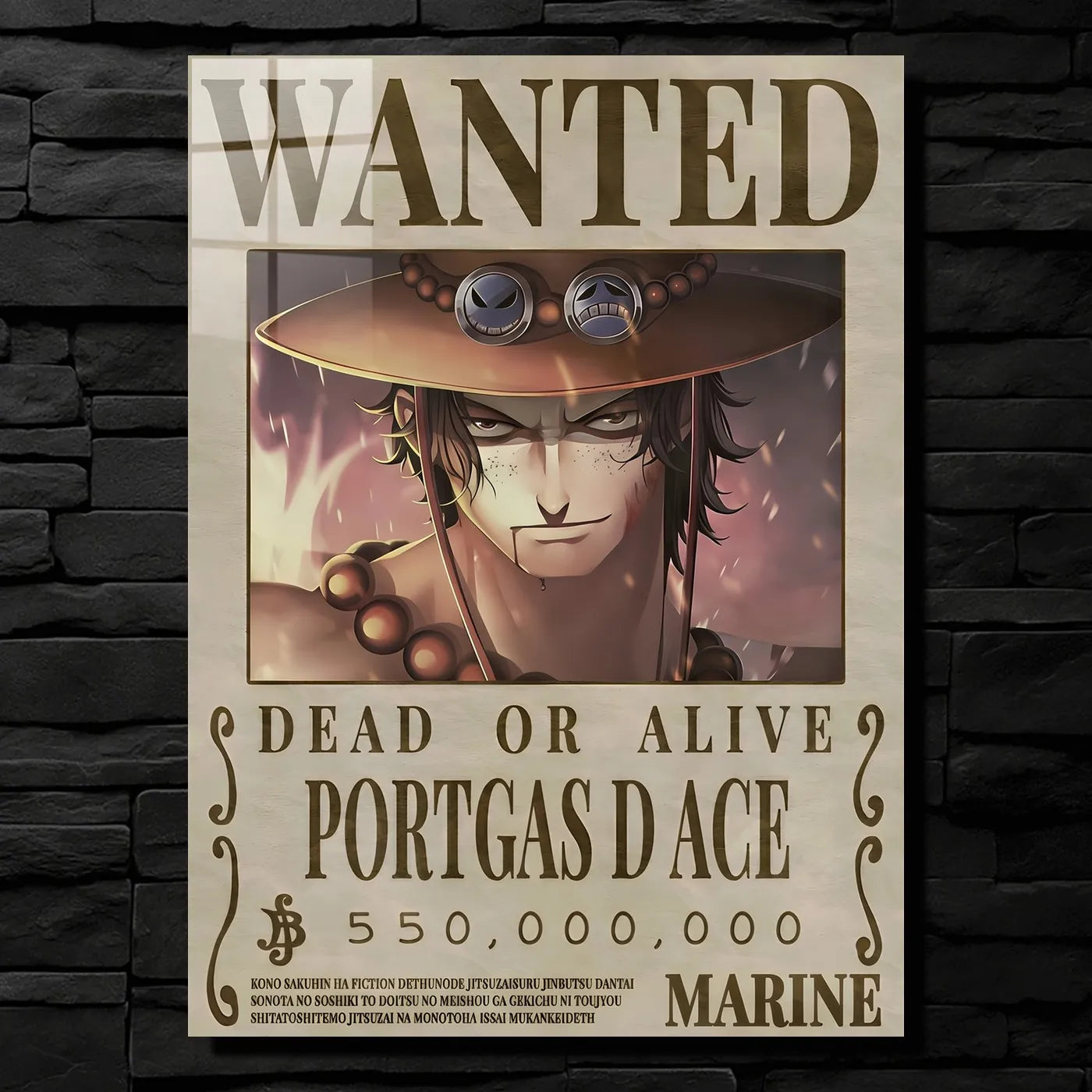 PortgasDAce WantedPoster CO10041 - Image 1