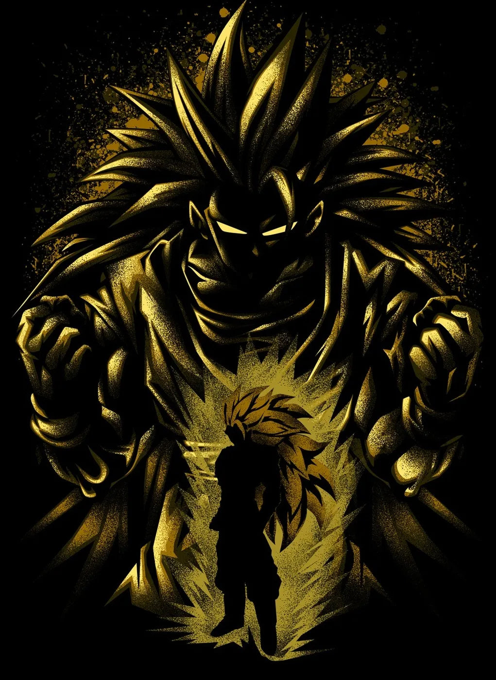 Golden Power Goku SuperSaiyan3 Intense CO11191 - Image 2
