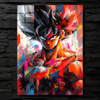 Rage Goku Abstract CO10870 - Image 1