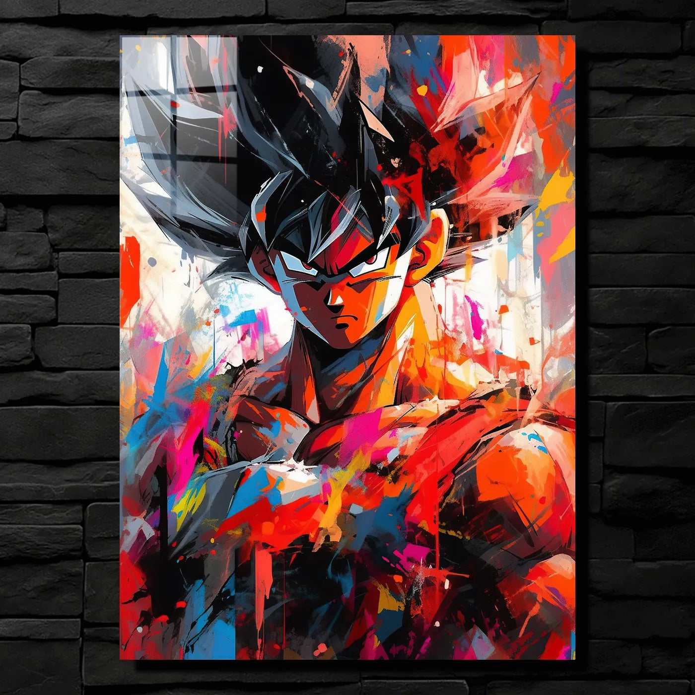 Rage Goku Abstract CO10870 - Image 1