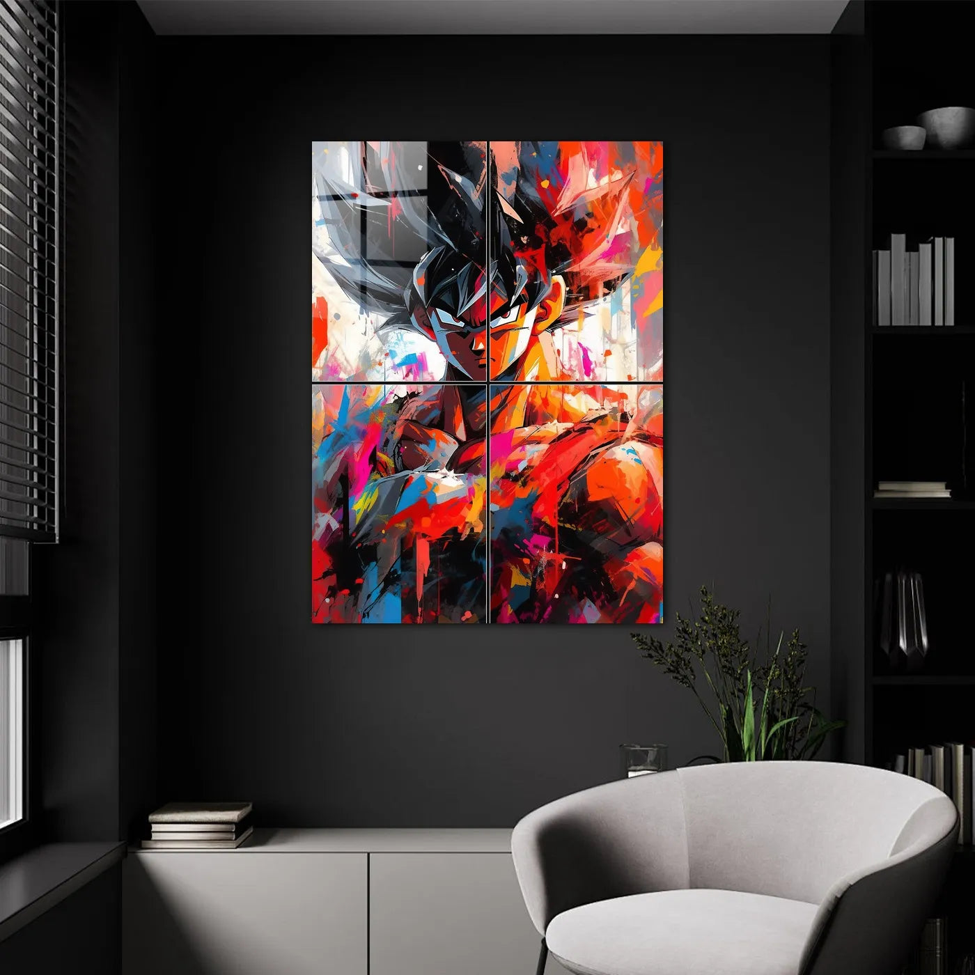 Rage Goku Abstract CO10870 - Image 9
