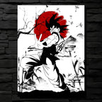 Z Goku Sumi-e CO10834 - Image 1