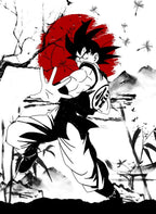 Z Goku Sumi-e CO10834 - Image 2