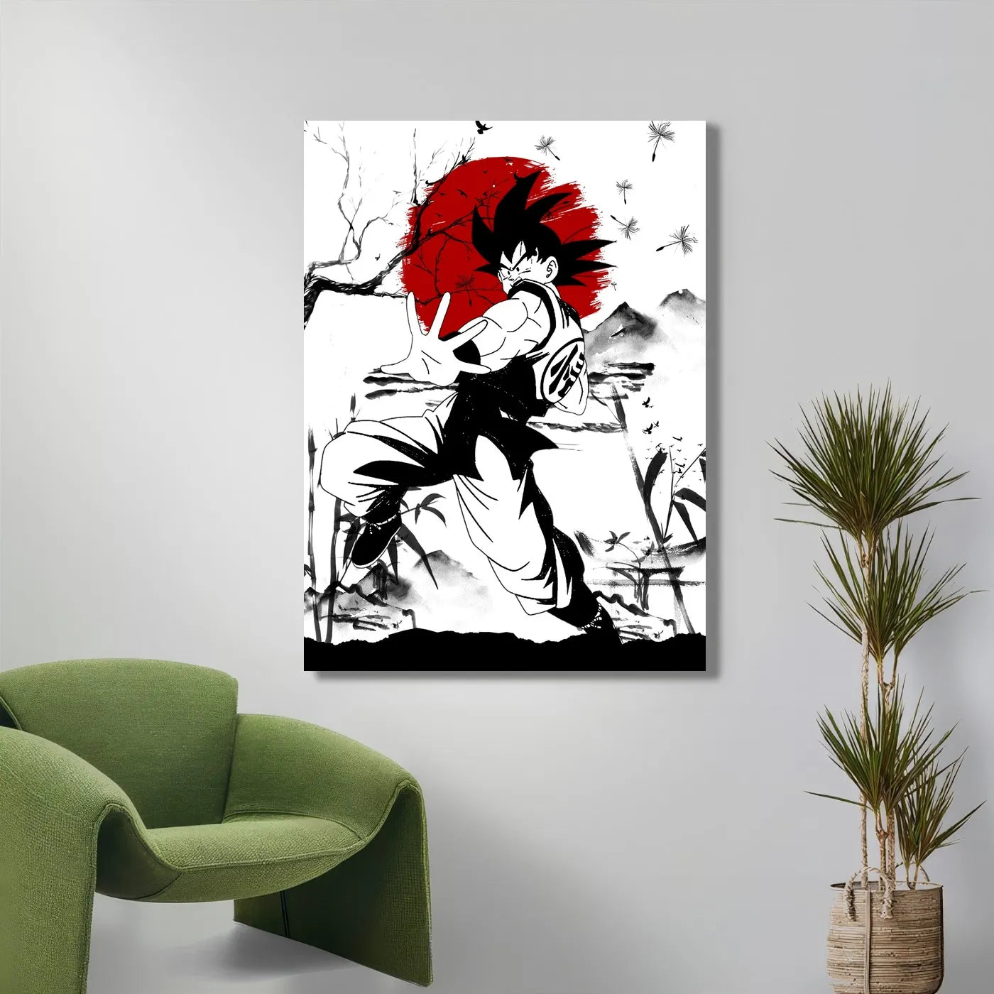 Z Goku Sumi-e CO10834 - Image 5