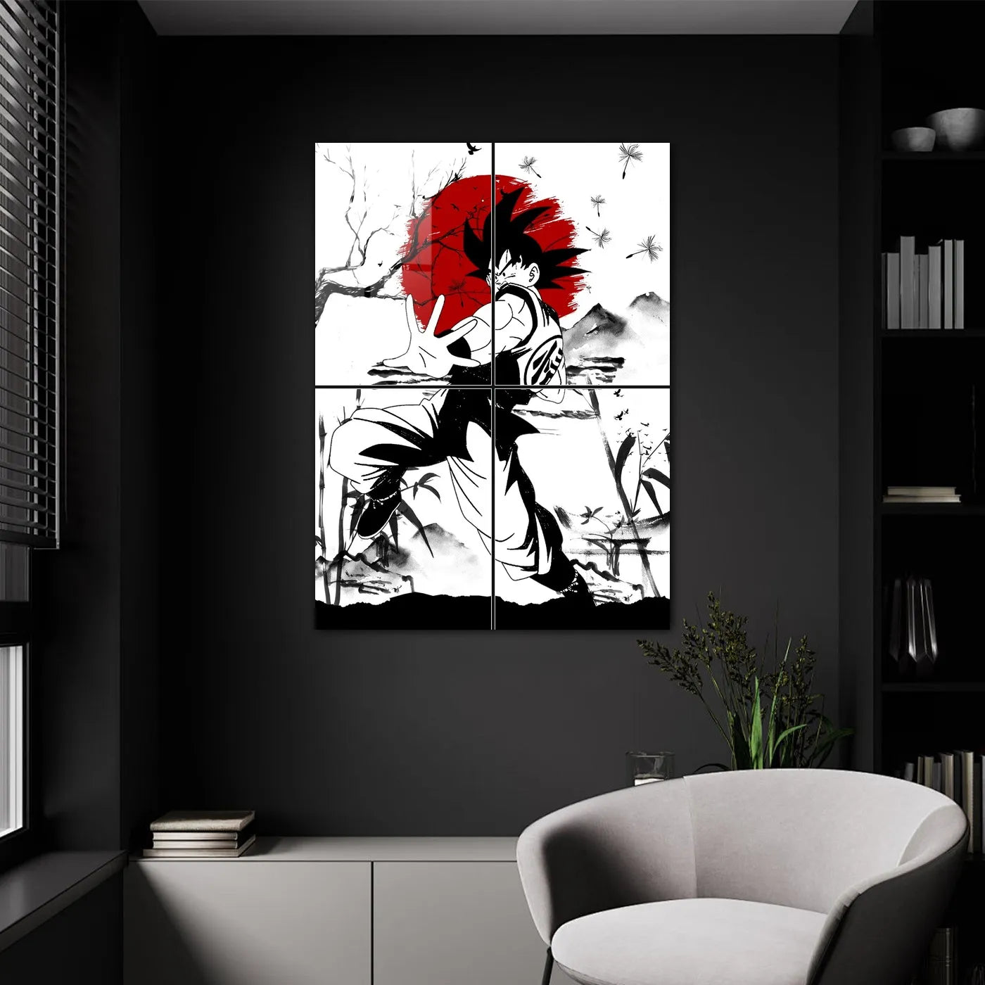 Z Goku Sumi-e CO10834 - Image 9
