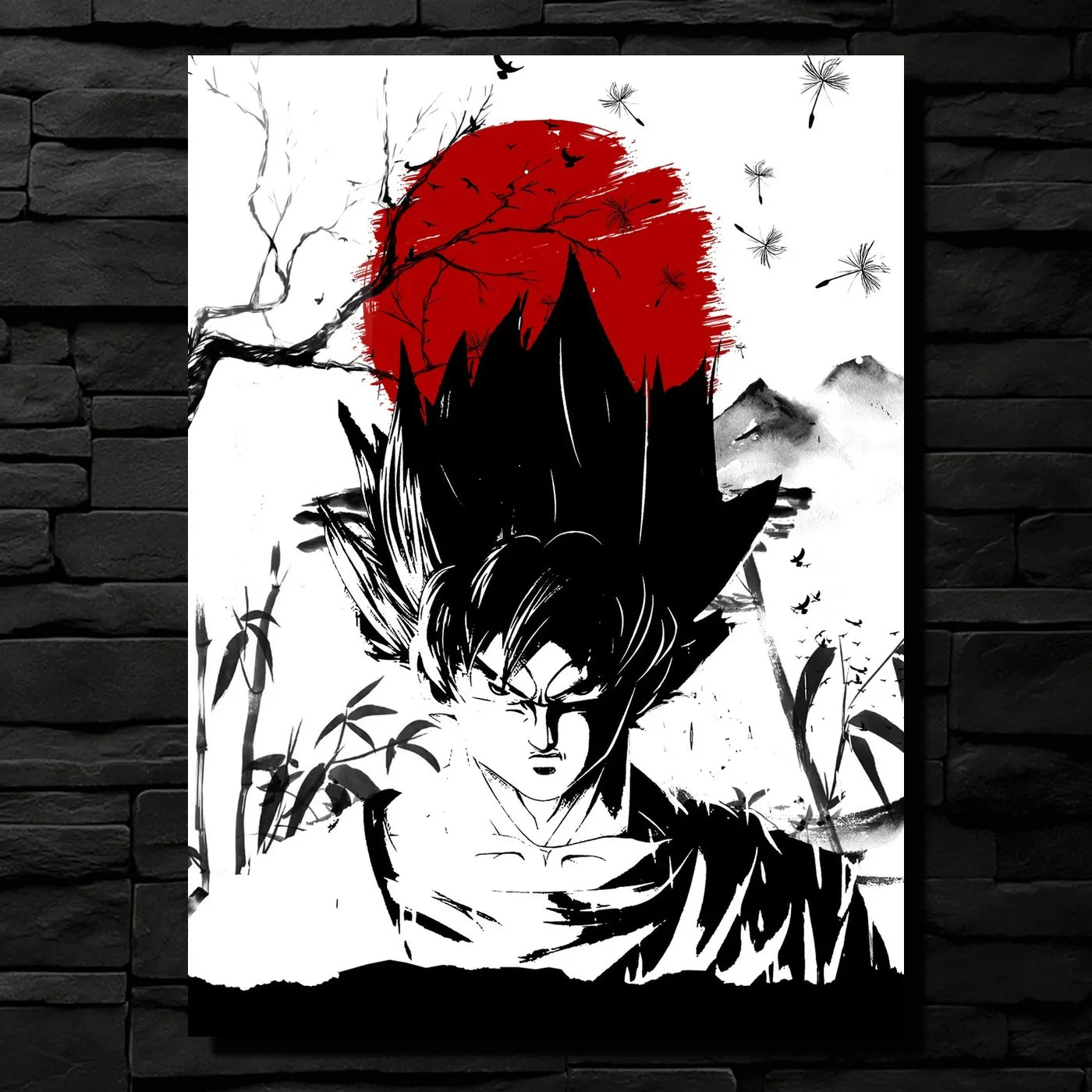 Goku in a Japanese Setting Determined CO10836 - Image 1