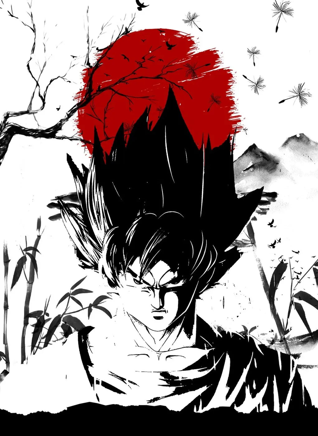 Goku in a Japanese Setting Determined CO10836 - Image 2