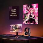 MitsuriKanroji ObanaiIguro PinkBackground CO12871 - Image 3