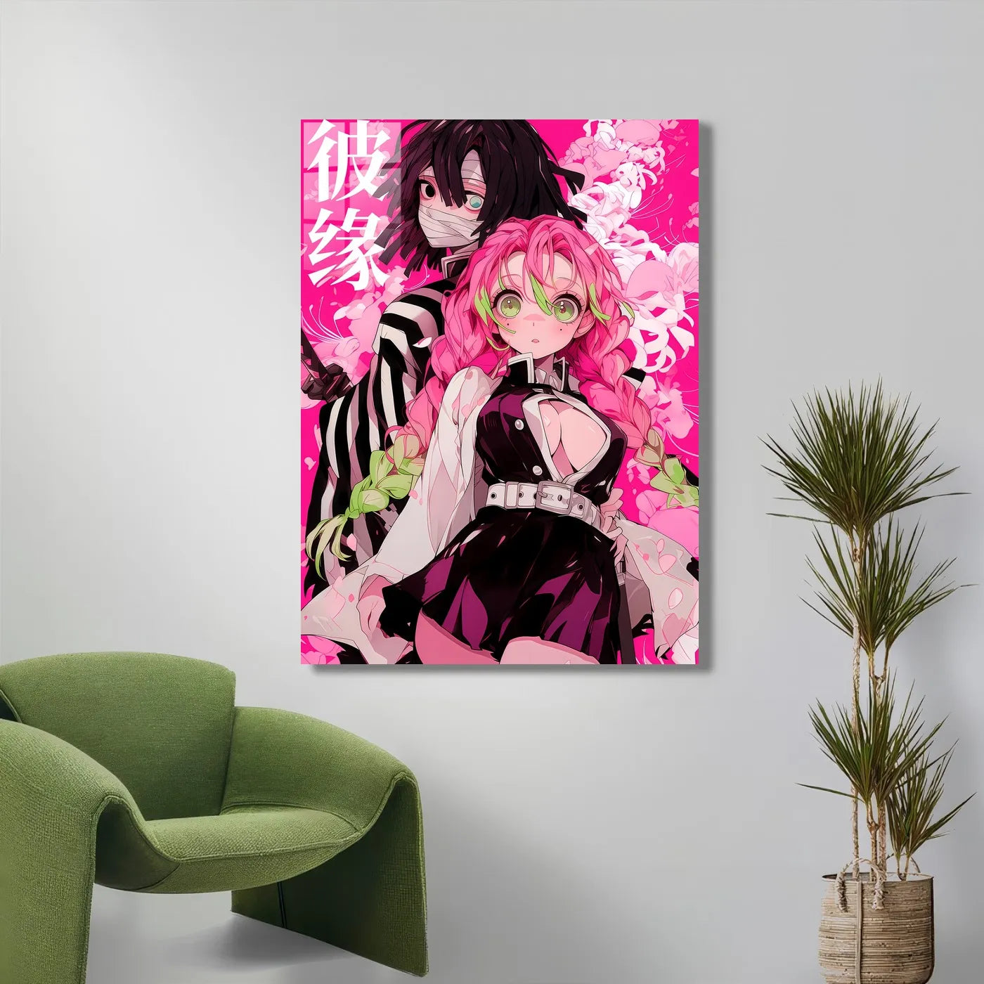 MitsuriKanroji ObanaiIguro PinkBackground CO12871 - Image 5