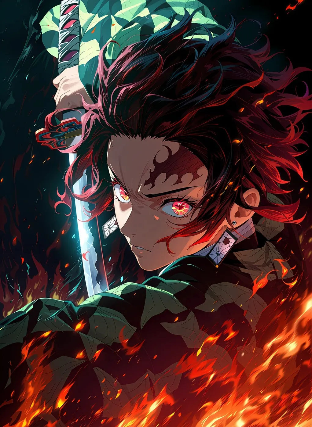 TanjiroKamado Fiery CO10433 - Image 2