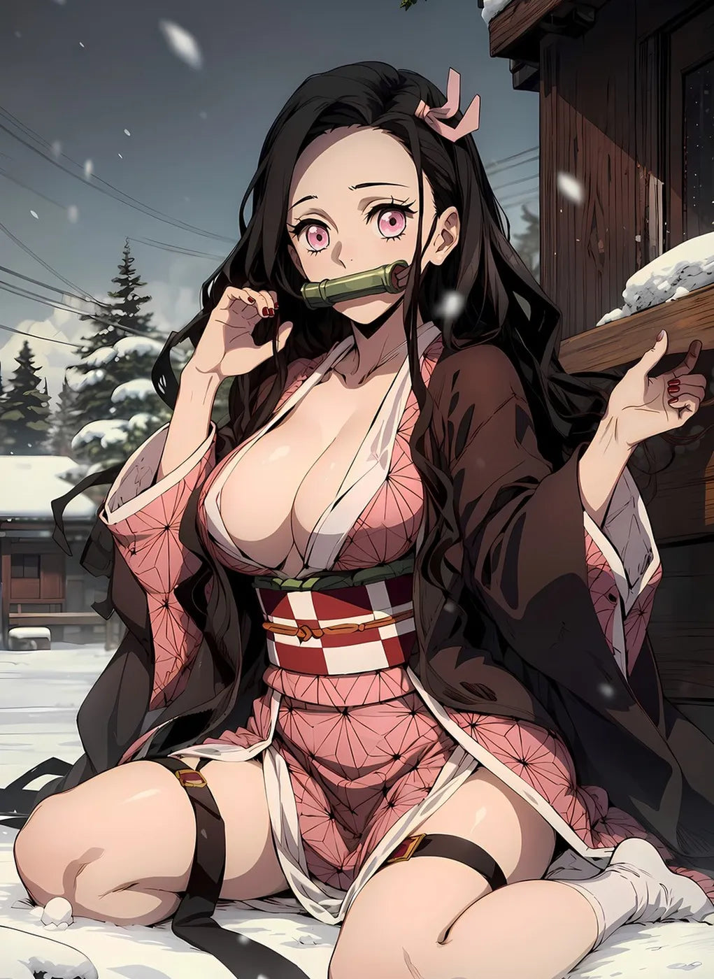 Nezuko Kamado Winter CO11589 - Image 2