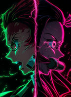 TanjiroNezuko Neon CO17183 - Image 2