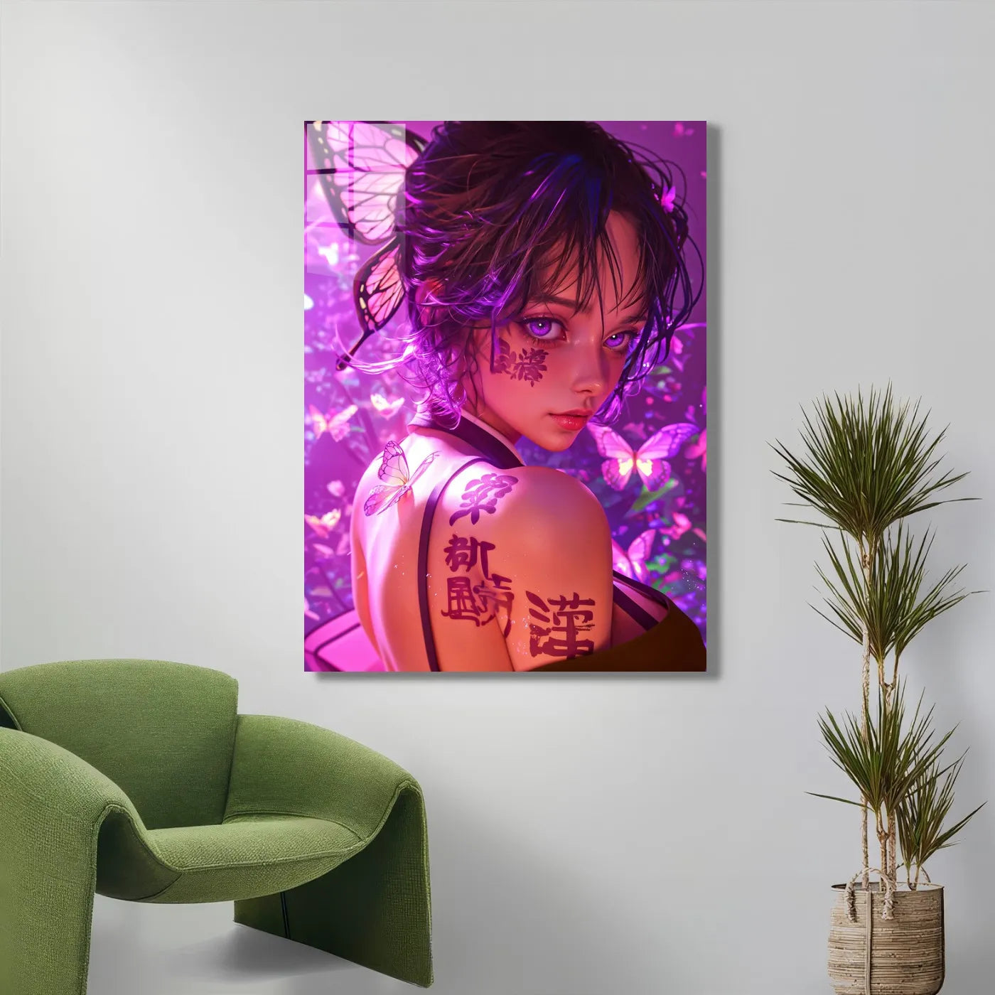 Butterfly Girl Purple Gaze CO14764 - Image 5