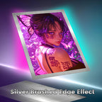 Butterfly Girl Purple Gaze CO14764 - Image 8