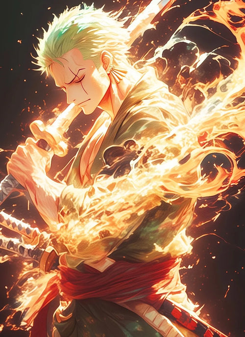 RoronoaZoro Fiery CO12774 - Image 2