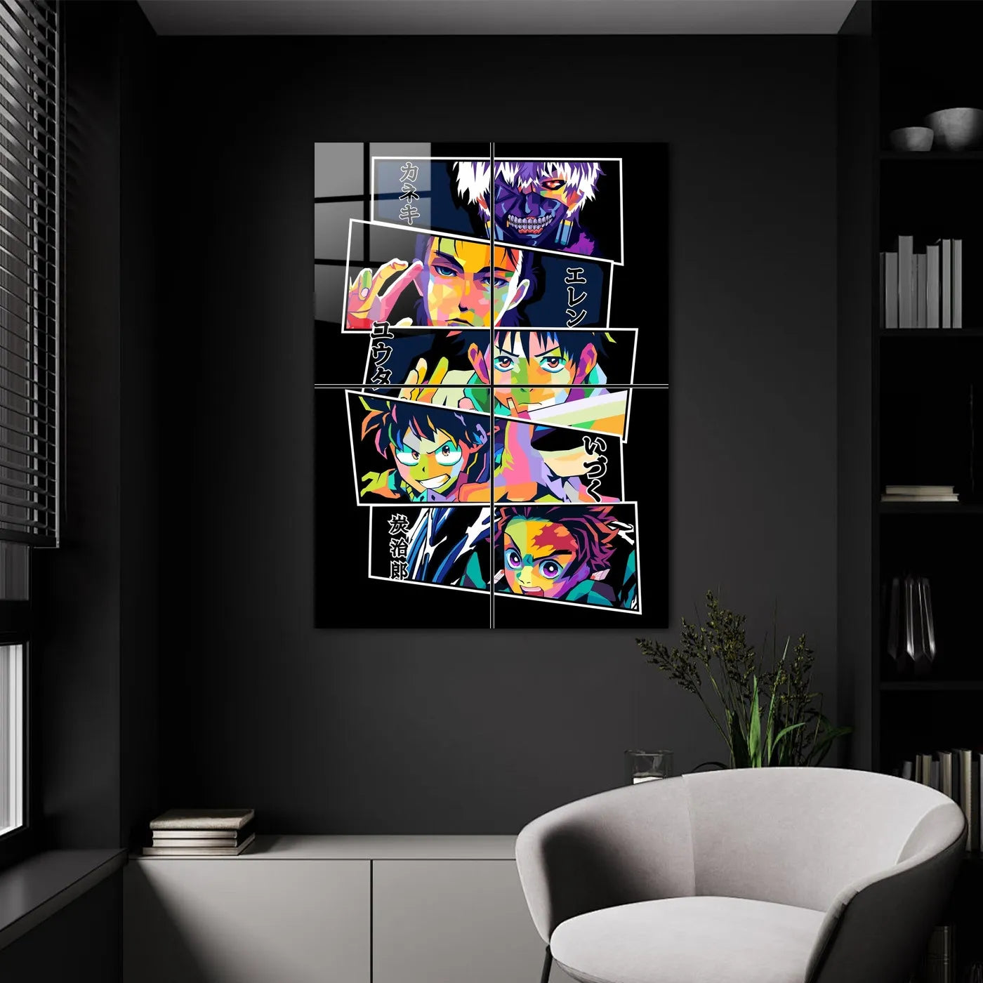 Anime Characters PopArt Collage CO11297 - Image 9