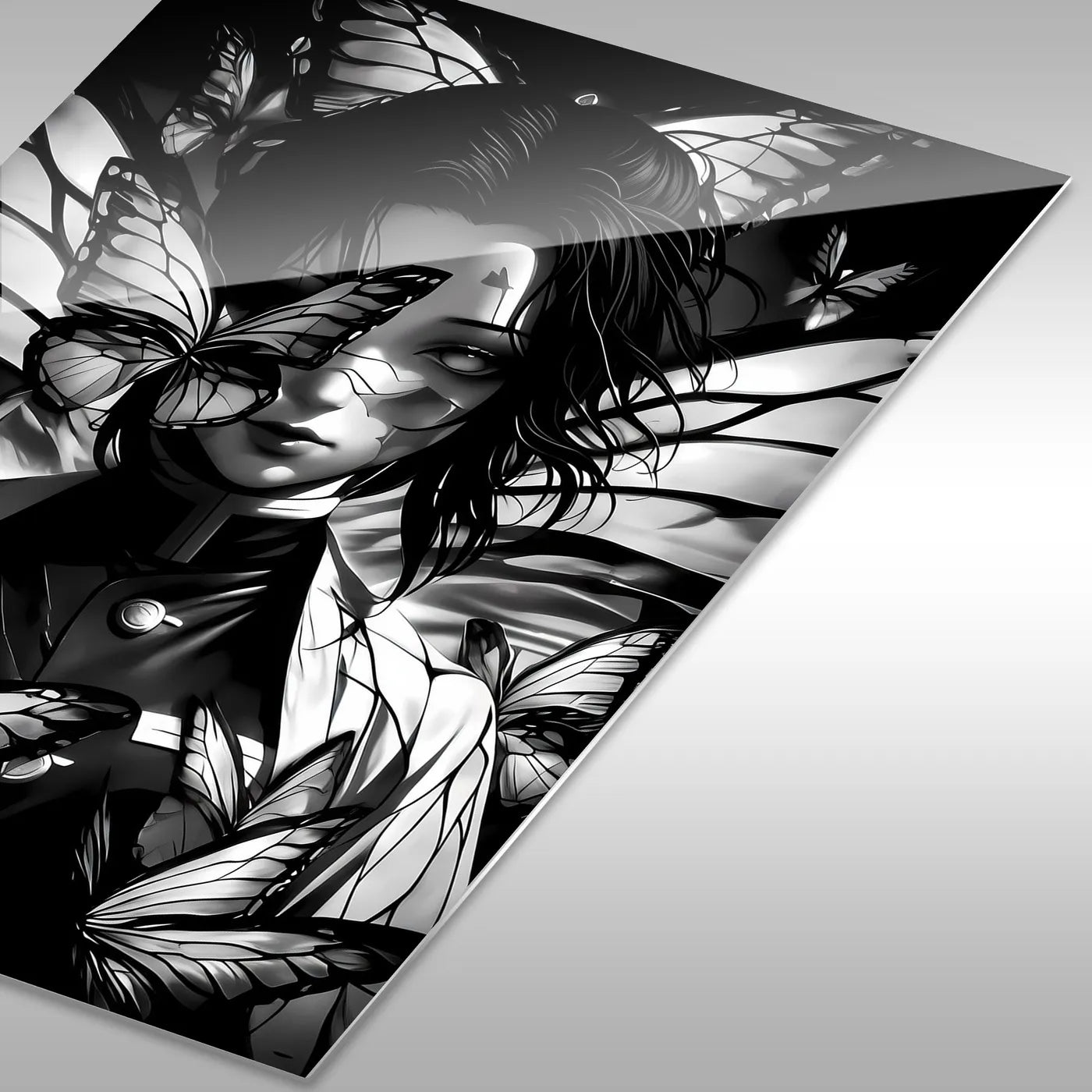 Butterfly Embrace Shinobu Kocho Monochromatic CO14762 - Image 11