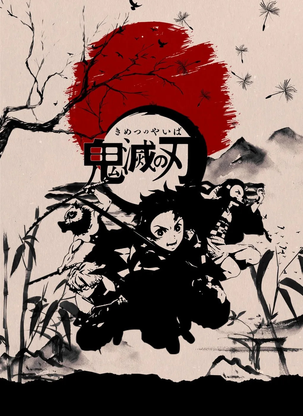 Tanjiro Zenitsu InkArt CO14655 - Image 2
