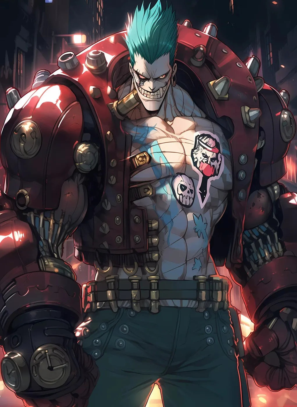 Franky Cyberpunk CO12605 - Image 2