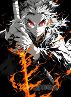 Rengoku Kyojuro Flaming CO12732 - Image 2