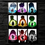 GiyuTomioka ShinobuKocho CharacterSilhouettes CO10753 - Image 1