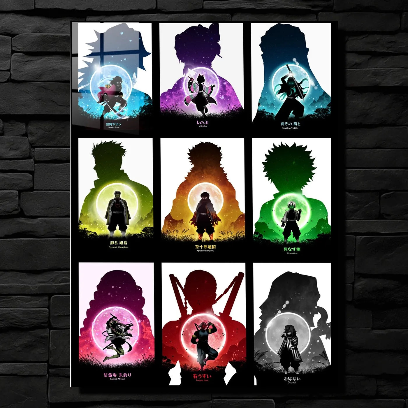 GiyuTomioka ShinobuKocho CharacterSilhouettes CO10753 - Image 1